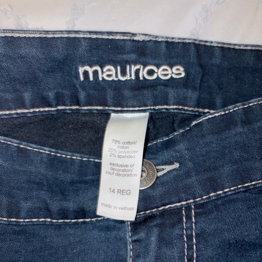 Maurices Dark Blue Denim Jeans